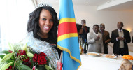 Miss RDC Belgique na bendele ya Congo